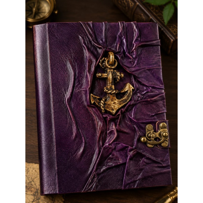 16cm x 21cm  big leather notebook -7